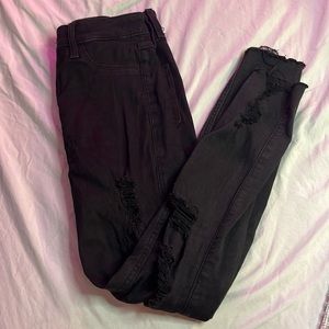 Hollister High Rise Crop-Top Jean Legging Advanced Sketch